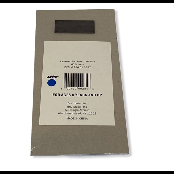 The Who Magnetic Notepad Set - Picture 5 of 8